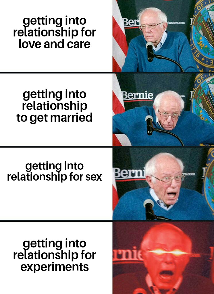 dank memes - levels of happiness meme - Of. Ber Sanders.com getting into relationship for love and care '776 . Bernie om getting into relationship to get married getting into relationship for sex Berni som getting into relationship fornit experiments