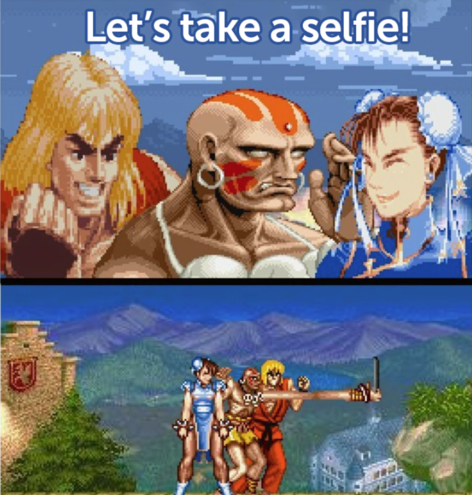 funny gaming memes - games - Let's take a selfie!