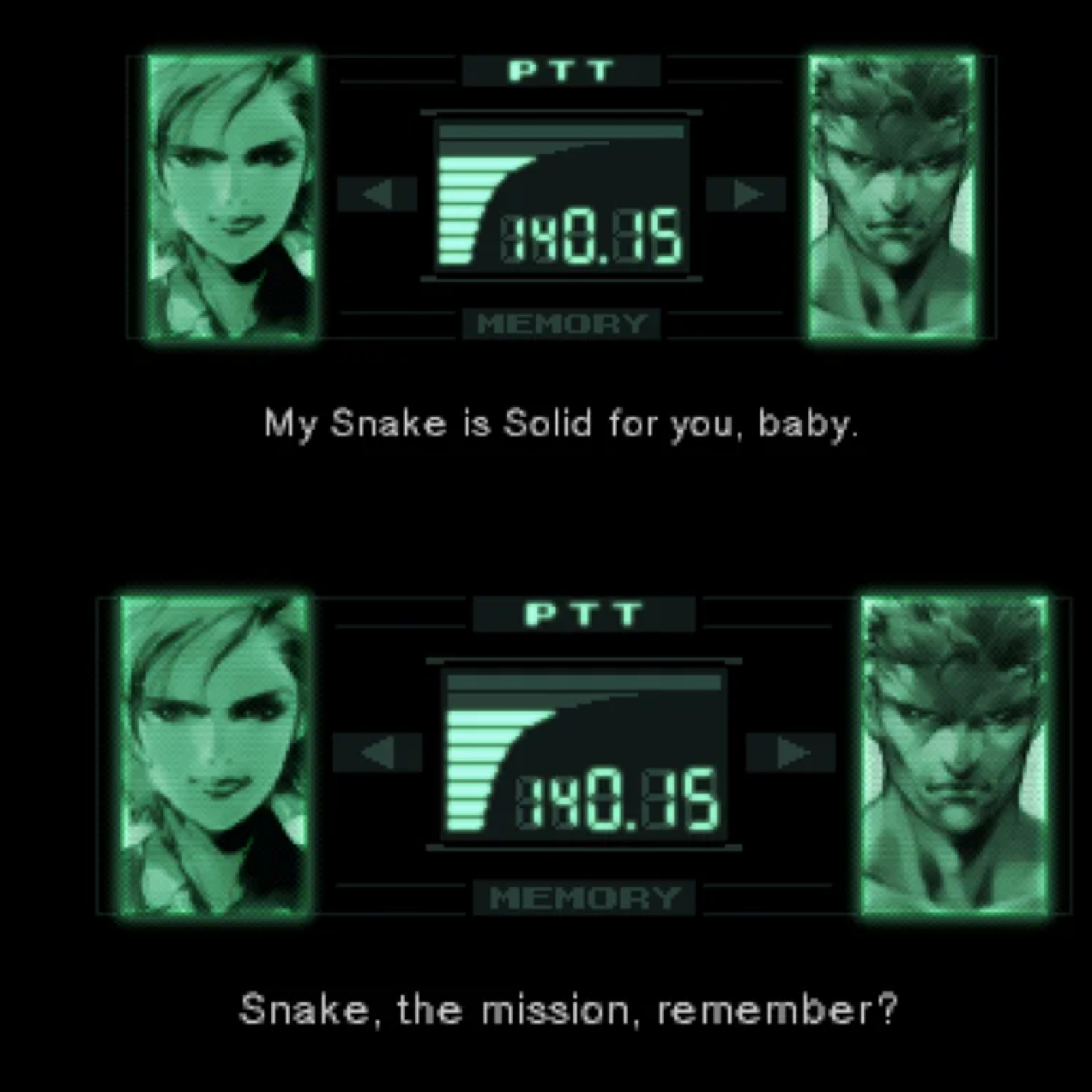 funny gaming memes - computer wallpaper - Ptt 140.Is Memory My Snake is Solid for you, baby. Ptt 140.215 Memory Snake, the mission, remember?
