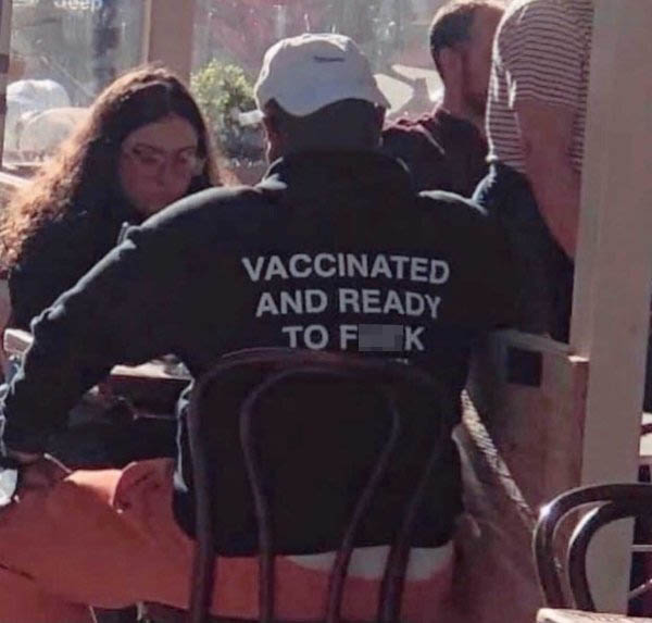 police - Vaccinated And Ready To F K