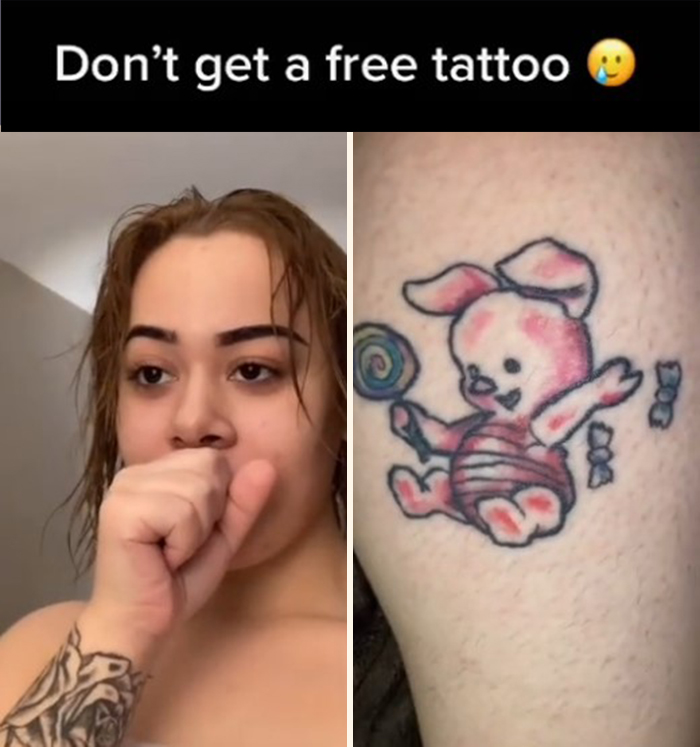 terrible tattoos - buy 1 get 1 free - Don't get a free tattoo