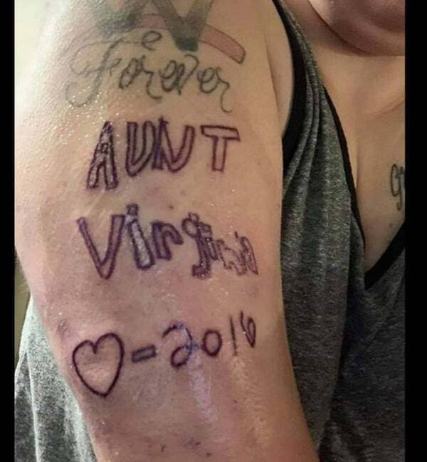 terrible tattoos - tattoo - from every Aunt 2010