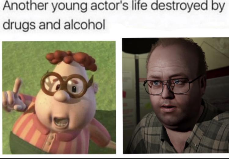 funny gaming memes - people from jimmy neutron - Another young actor's life destroyed by drugs and alcohol