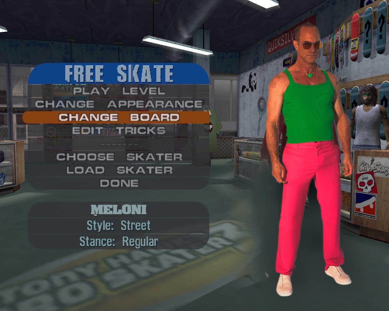 funny gaming memes - Www Quiksilva Maken Free Skate Nase Kaplay Level Change Appearance Change Board Edit Tricks Adid Choose Skater Load Skater Done Meloni Style Street Stance Regular