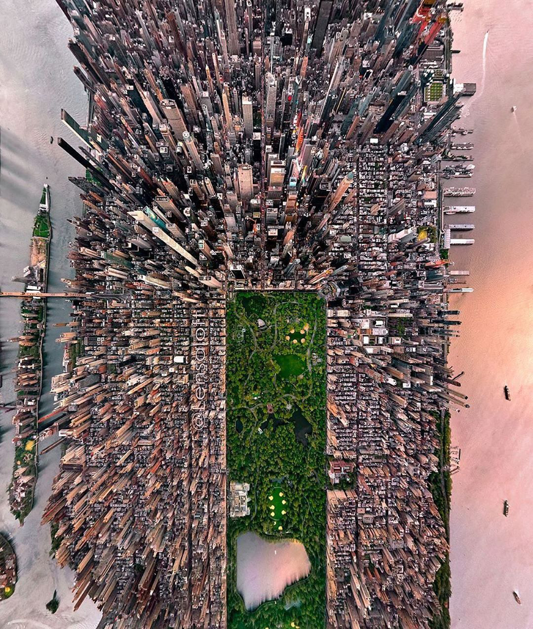 new york city from above