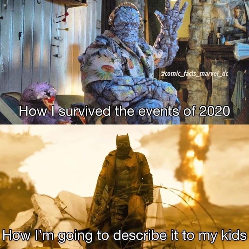 funny gaming memes - Comics - How I survived the events of 2020 How I'm going to describe it to my kids