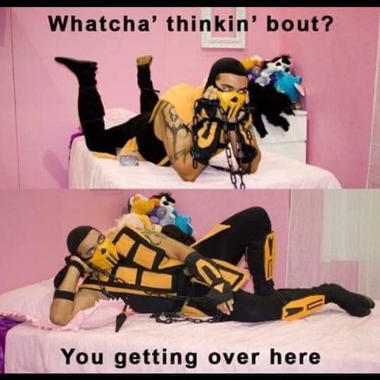 funny gaming memes - you thinking about you getting over here - Whatcha' thinkin' bout? 2 You getting over here