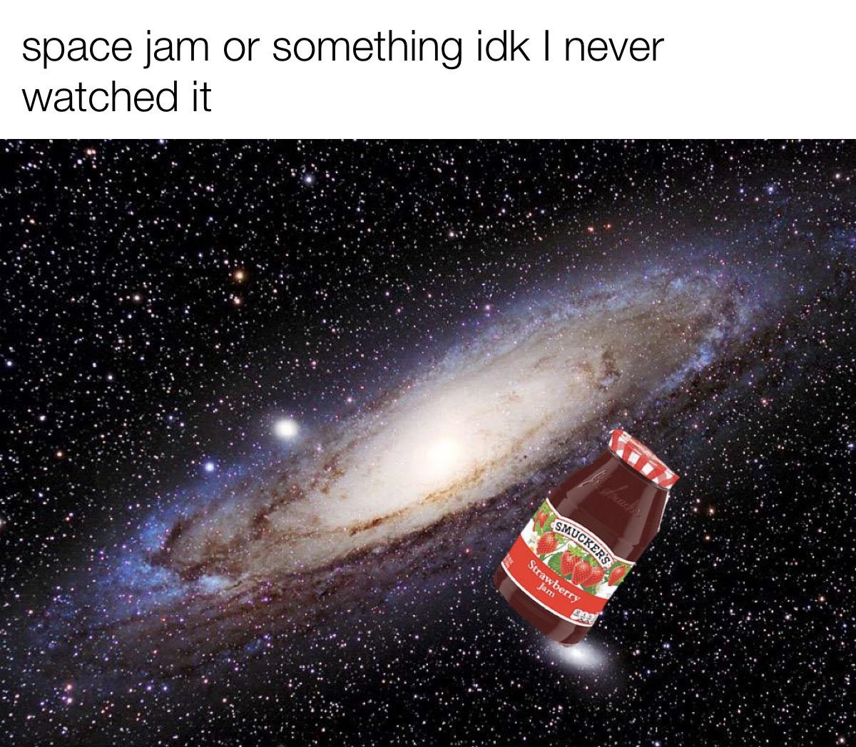 space jam meme smuckers