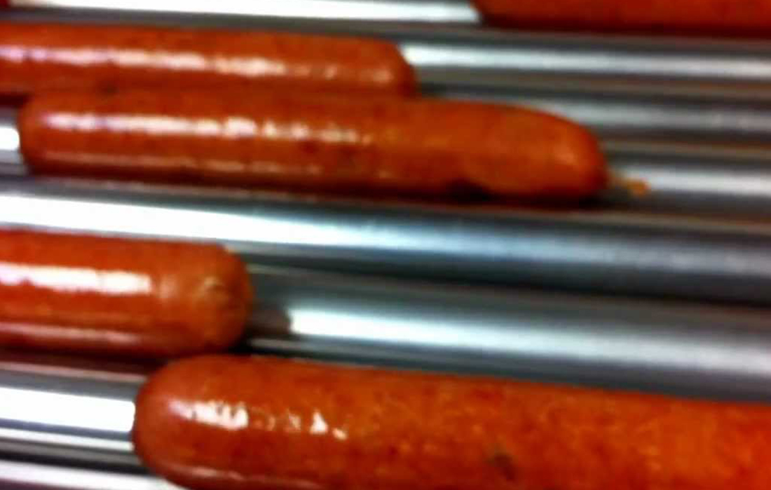 junk food gas station hot dog