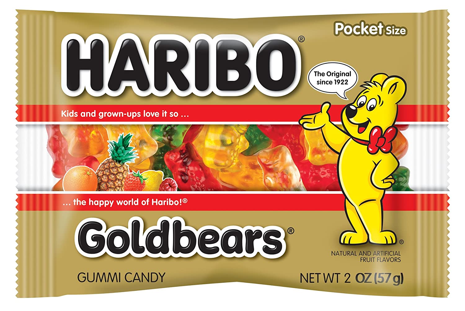 junk food gummy bears haribo
