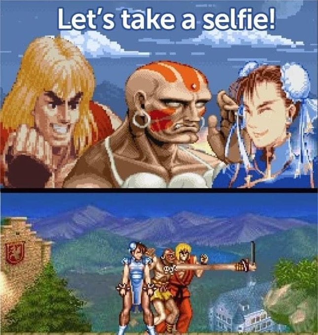 funny gaming memes -dhalsim selfie - Let's take a selfie! Te