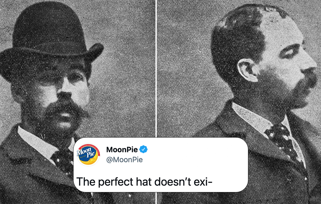 hh holmes - Voor Pic Moon Pie Pie The perfect hat doesn't exi