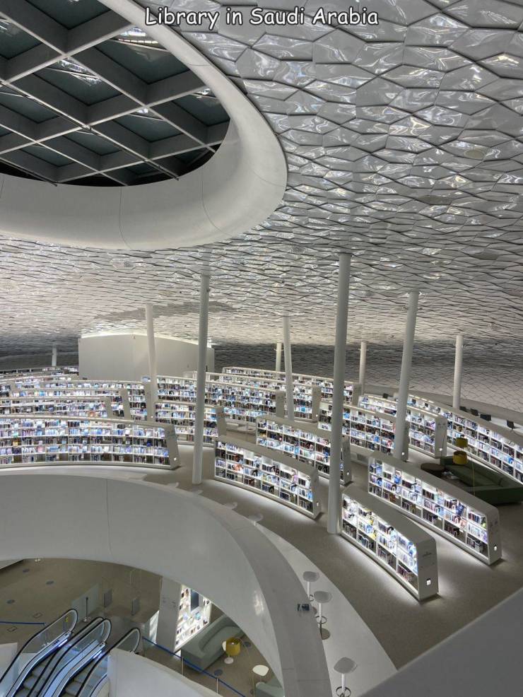 random funny and cool pics - saudi arabia library - Library in Saudi Arabia Te Wa