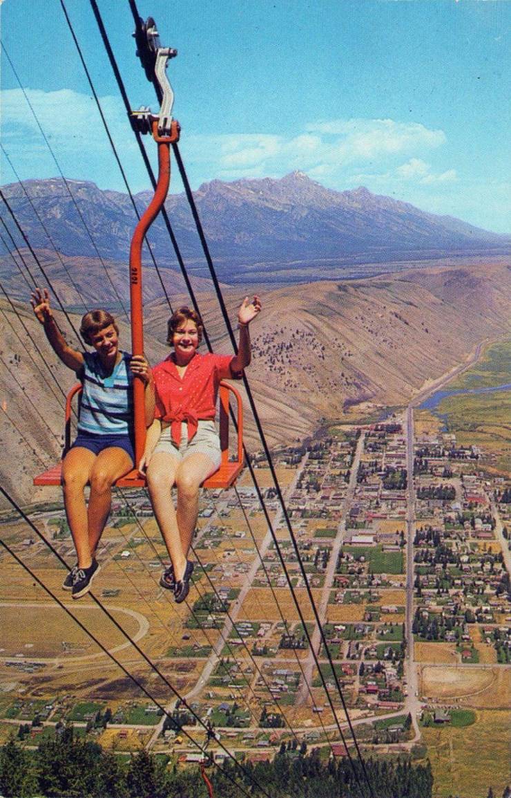 awesome random pics - chairlift 1960s