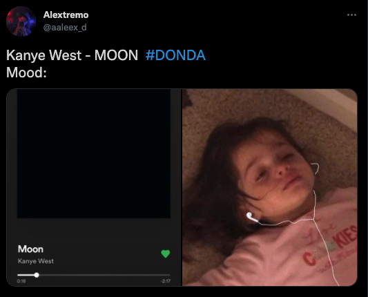 Kanye West Donda Memes - sunday existential crisis - Alextremo Kanye West Moon Mood Moon Kanye West C, Kies 217