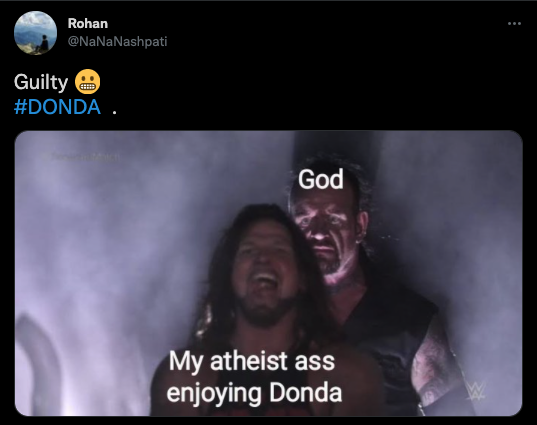 Kanye West Donda Memes - video - Rohan Guilty . God My atheist ass enjoying Donda