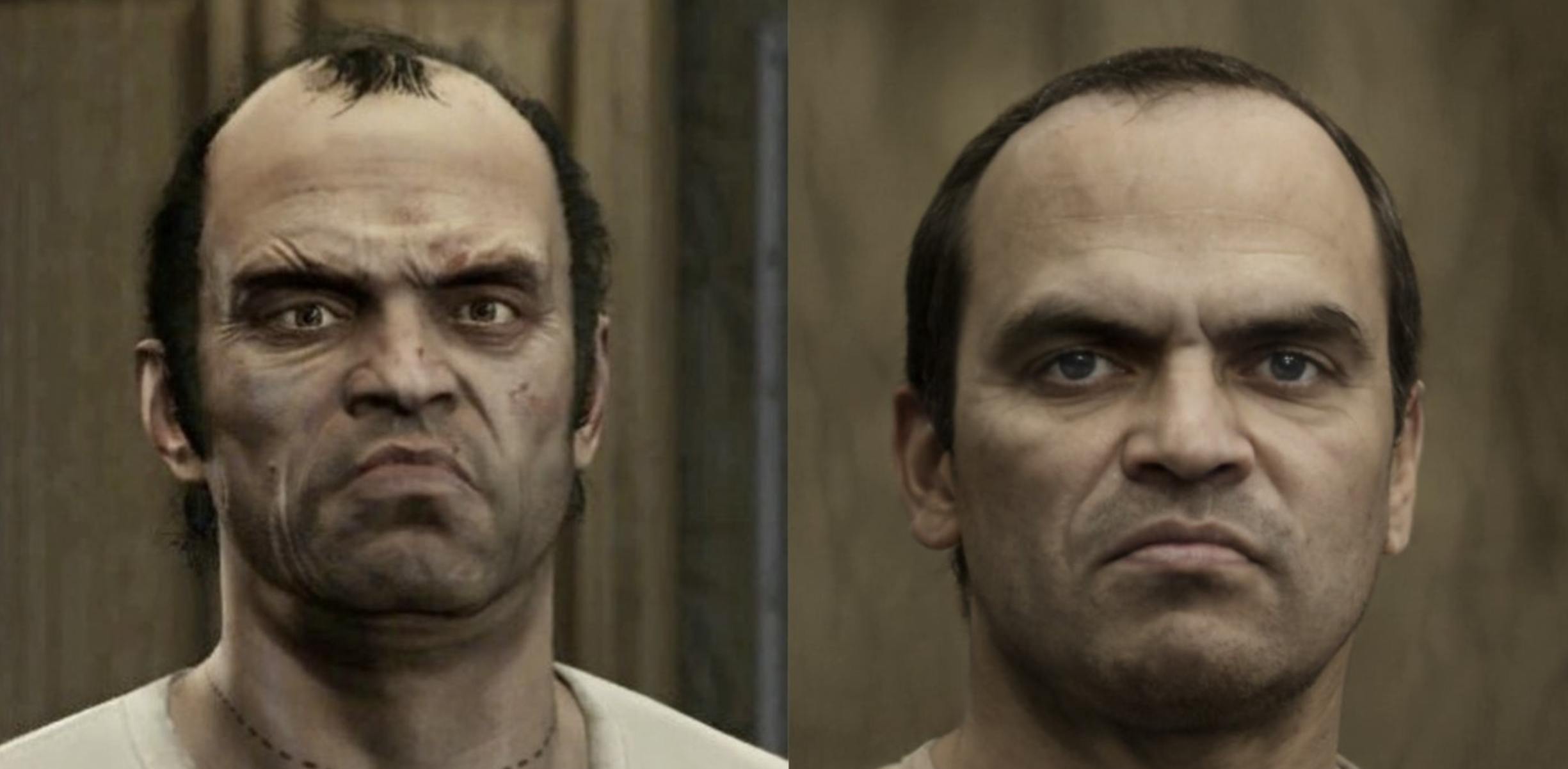 realistic video game characters --  Trevor (GTA V)