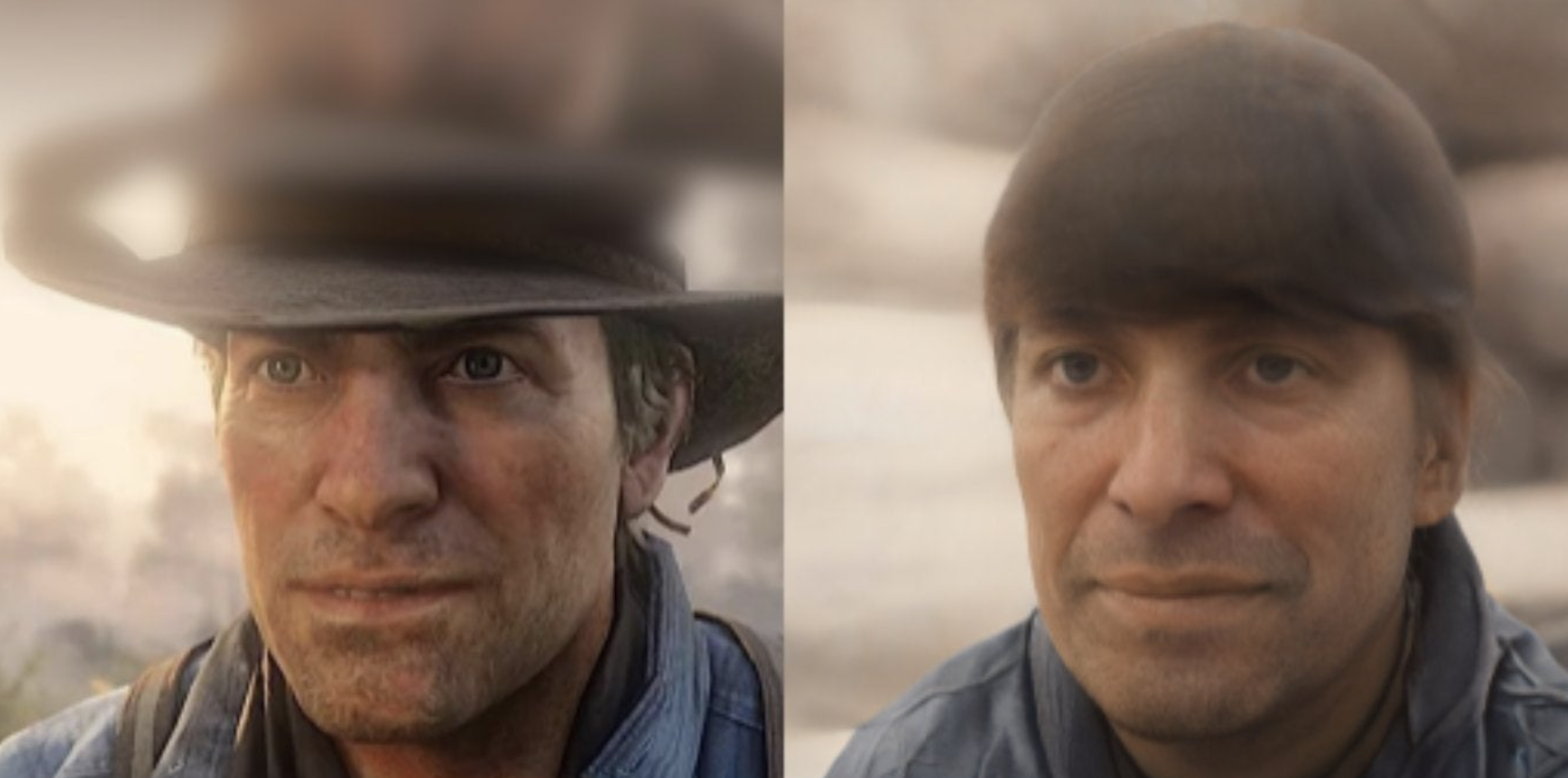 realistic video game characters - Arthur Morgan (Red Dead Redemption 2)