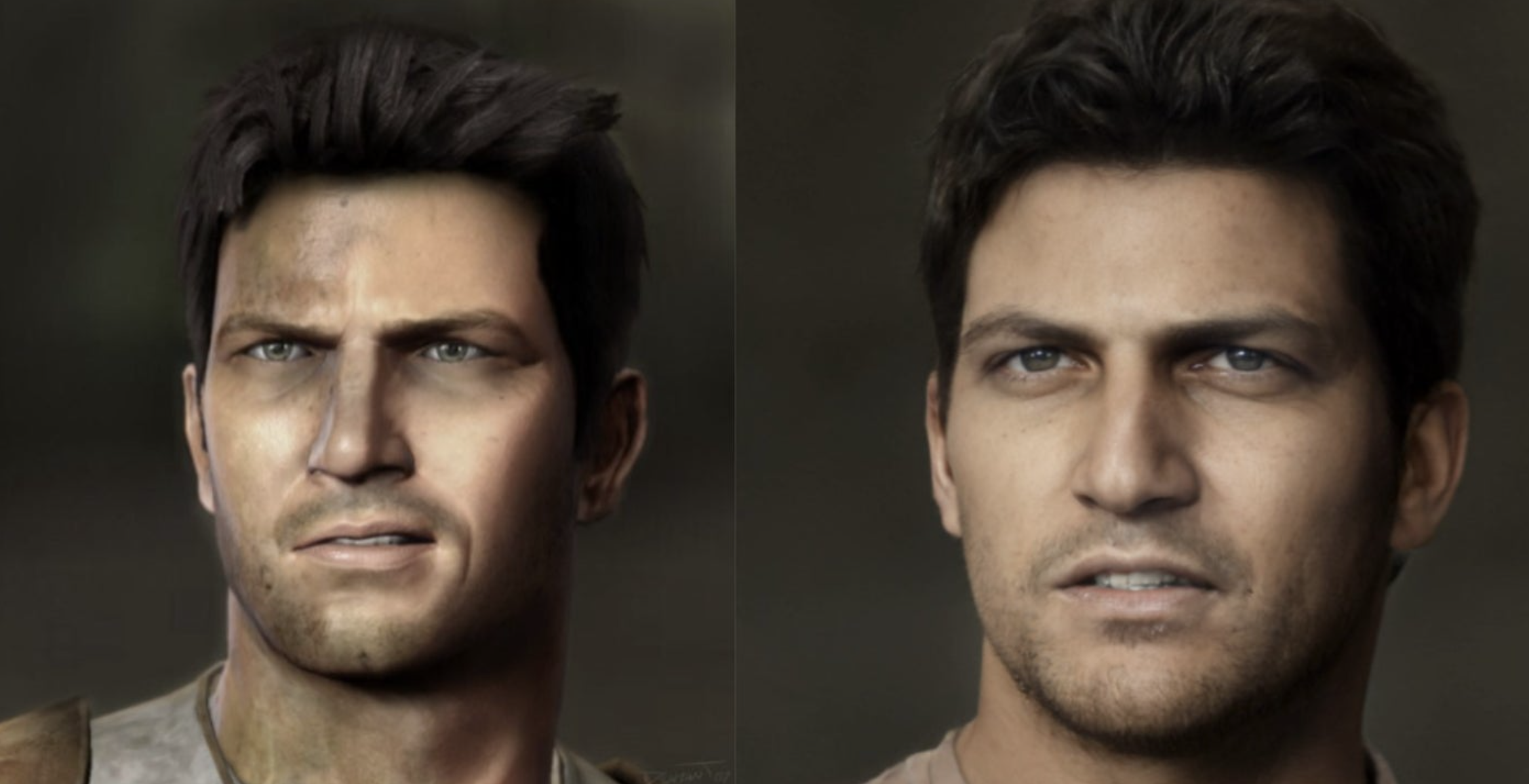 realistic video game characters - Nathan Drake (Uncharted)