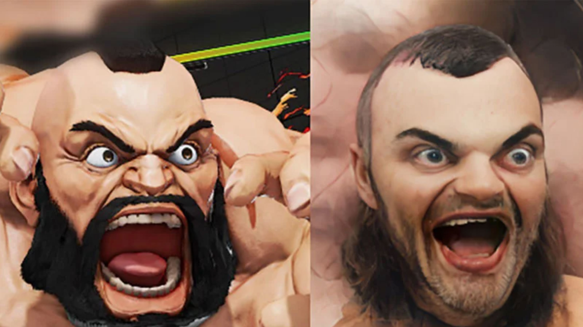 realistic video game characters - Zangief (Street Fighter)