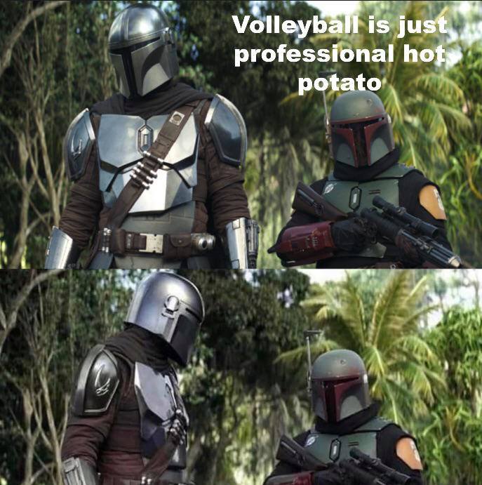 funny gaming memes - may the tears i cried in 2020 lube the cheeks i clap in 2021 - Volleyball is just professional hot potato