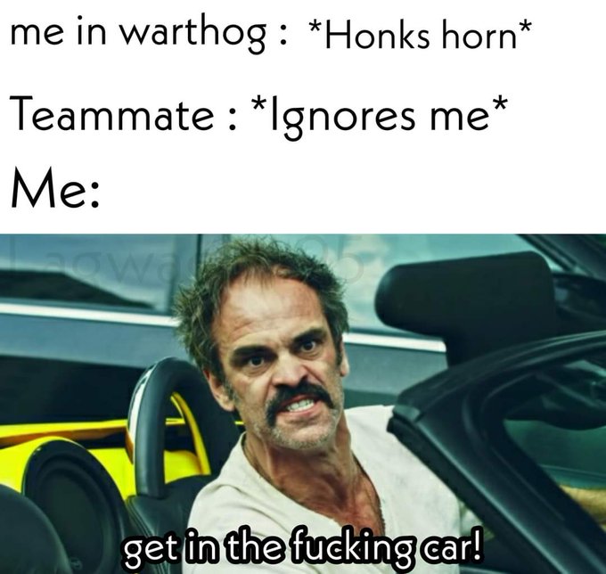 funny gaming memes - trevor gta irl - me in warthog Honks horn Teammate Ignores me Me Qw get in the fucking car!
