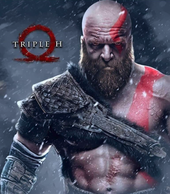 funny gaming memes - triple h kratos - Triple H