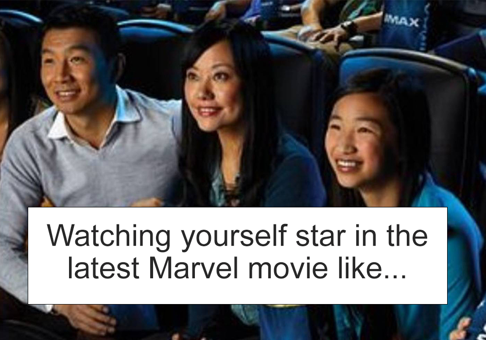 simu liu stock - Imax Watching yourself star in the latest Marvel movie ...