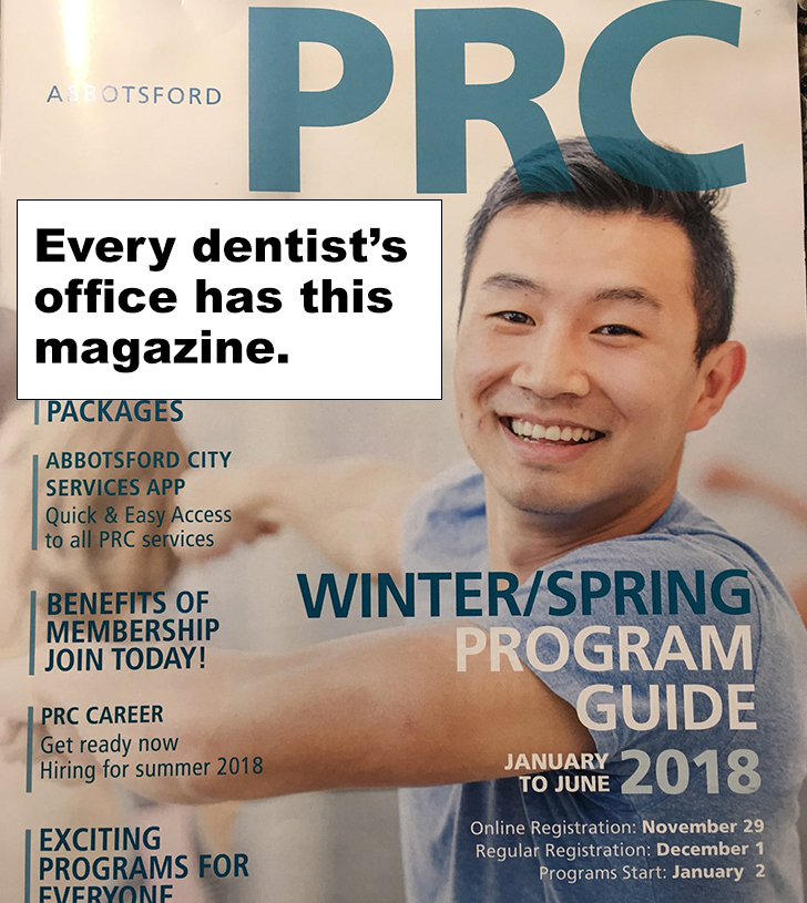 magazine - . Otsford Prc Every dentist's office has this magazine. Tpackages Abbotsford City Services App Quick & Easy Access to all Prc services Benefits Of WinterSpring Membership Join Today! Program Prc Career Guide Get ready now Hiring for summer 2018