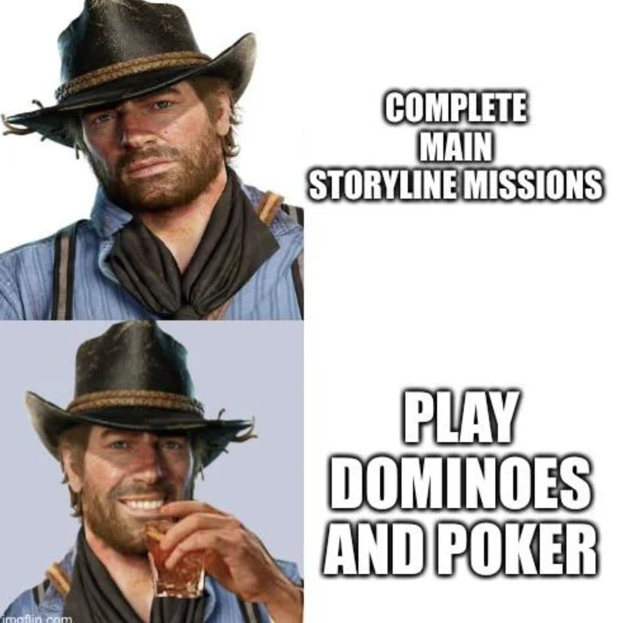 funny gaming memes - fedora - Complete Main Storyline Missions Play Dominoes And Poker in com