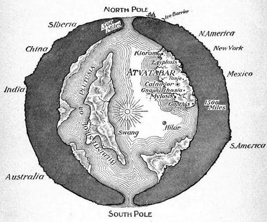 Tier 1: Crazyhead conspiracies - Antartica theories Hallow Earth
