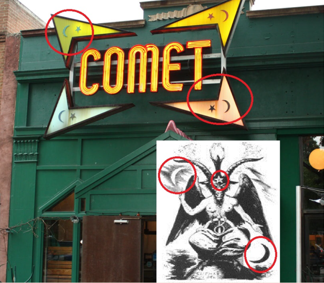 Tier 1: Crazyhead conspiracies - pizza comet - Comet