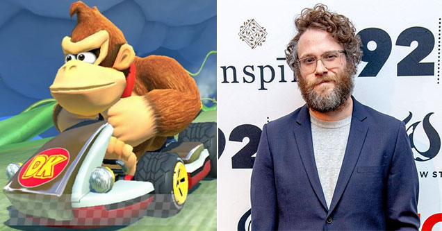 Animated Mario Movie Cast - Donkey Kong — Seth Rogen