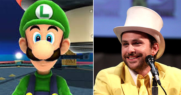 Animated Mario Movie Cast - Luigi — Charlie Day