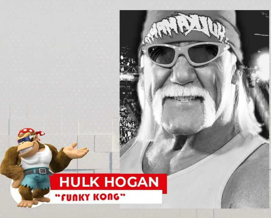 funny gaming memes - sunglasses - They Hulk Hogan "Funky Kong"