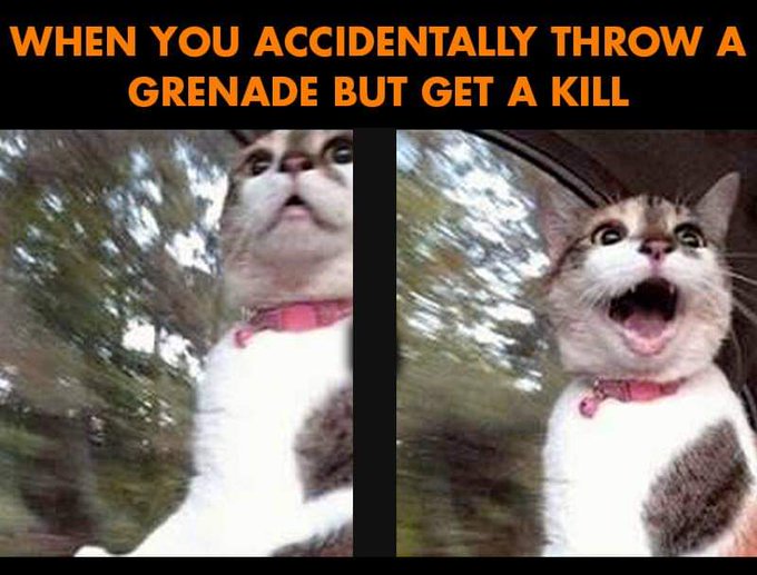 funny gaming memes - bhula dena mujhe song meme - When You Accidentally Throw A Grenade But Get A Kill