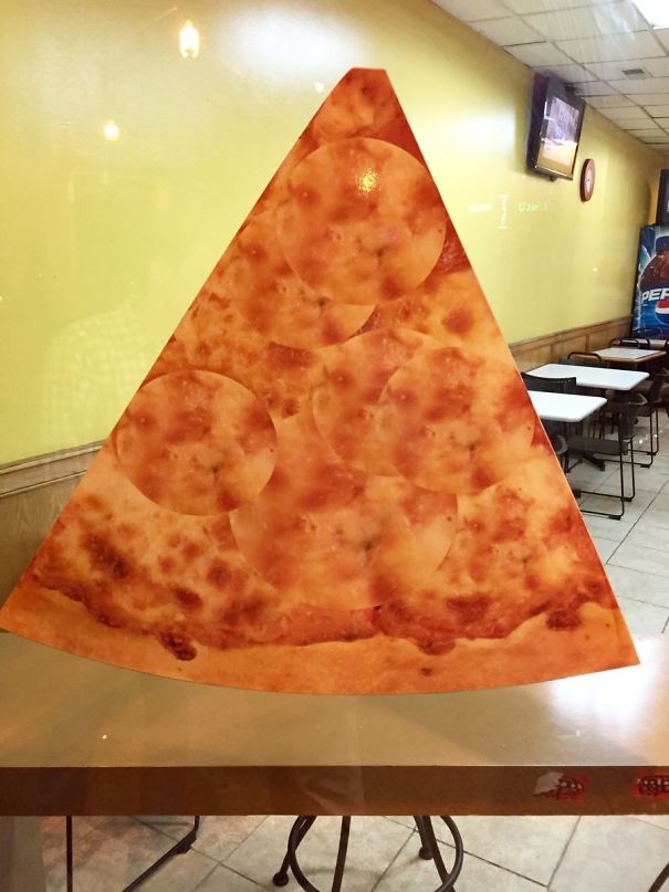 When pepperoni pizza becomes cheese pizza.