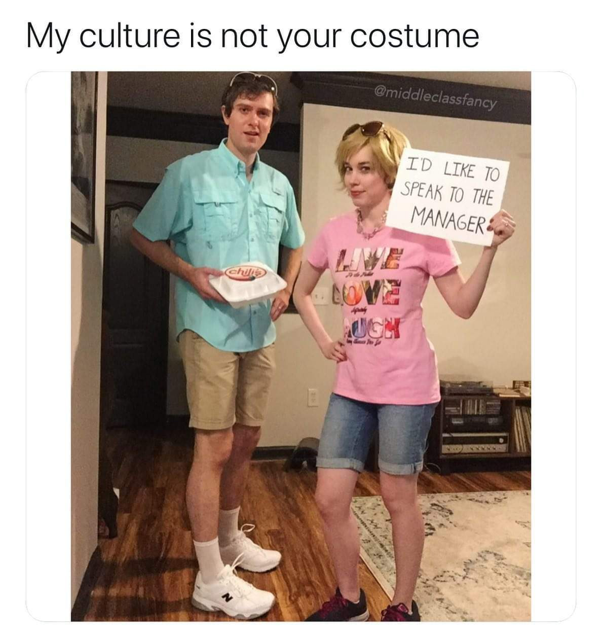 halloween memes - funny halloween costumes memes - My culture is not your costume I'D To Speak To The Manager Chuis Cove Ucky