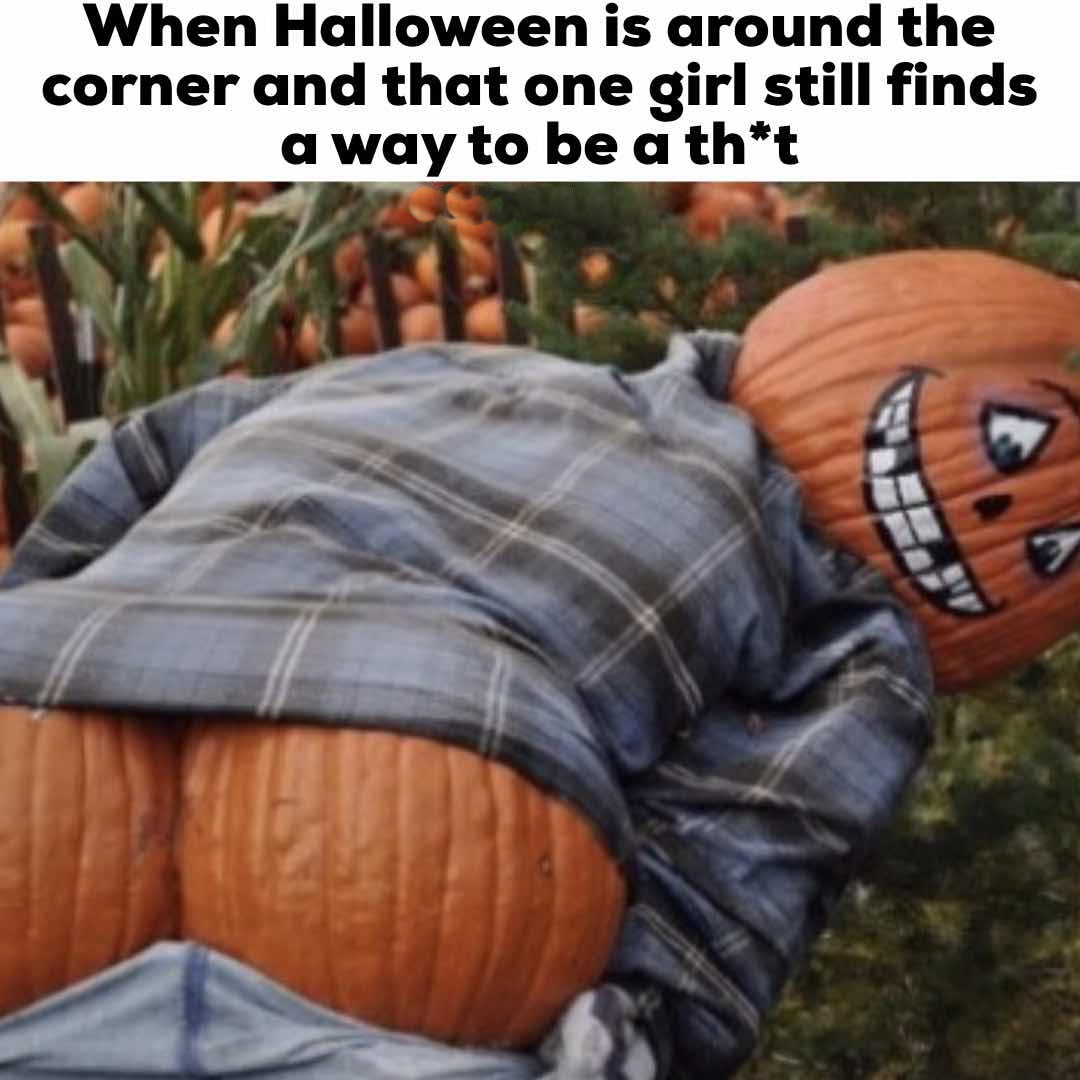 halloween memes - halloween memes - When Halloween is around the corner and that one girl still finds a way to be a tht