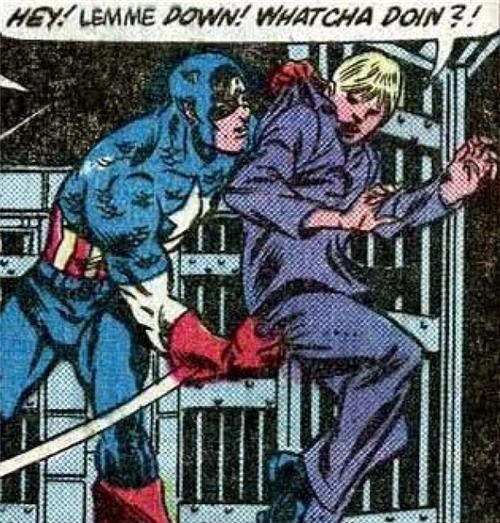 comics out of context - comic book - Hey! Lemme Down! Whatcha Doin?!