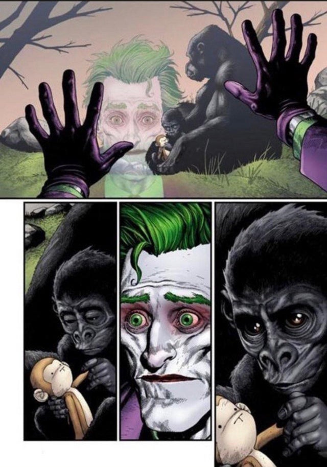 comics out of context - joker monkey