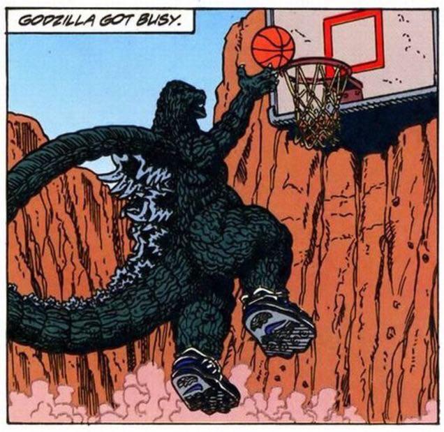 comics out of context - godzilla got busy - Godzilla Got Busy. a. wn