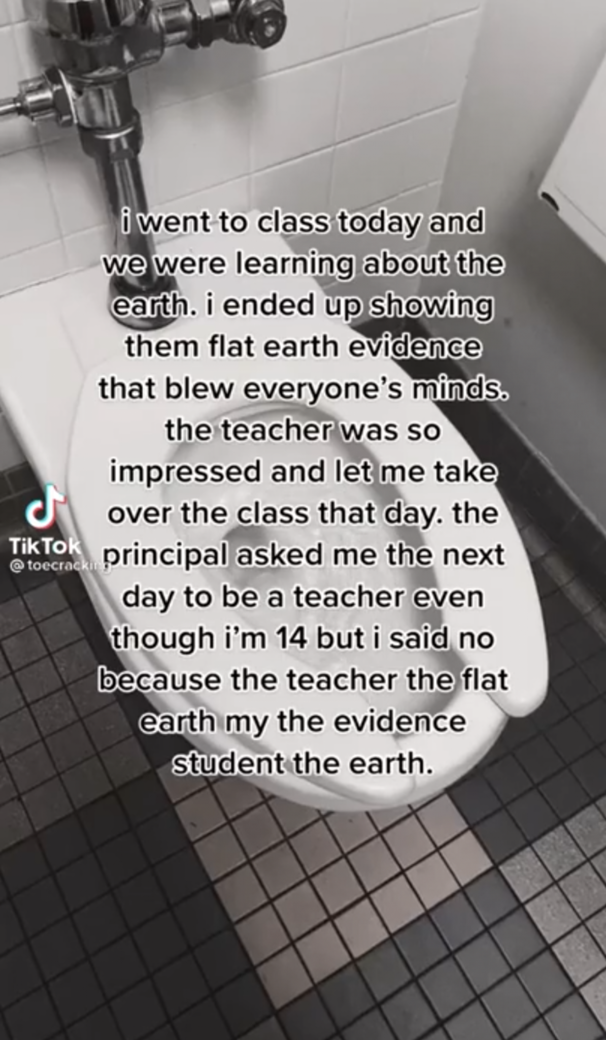 cringeworthy pics - monochrome photography - i went to class today and we were learning about the earth. i ended up showing them flat earth evidence that blew everyone's minds. the teacher was so impressed and let me take d over the class that day, the Ti