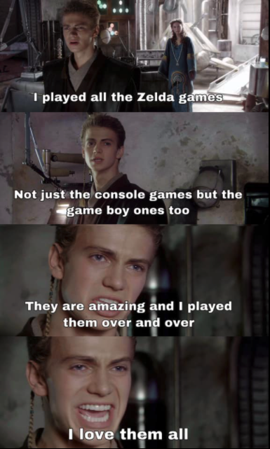 funny gaming memes - go cry emo kid - I played all the Zelda games Not just the console games but the game boy ones too They are amazing and I played them over and over I love them all