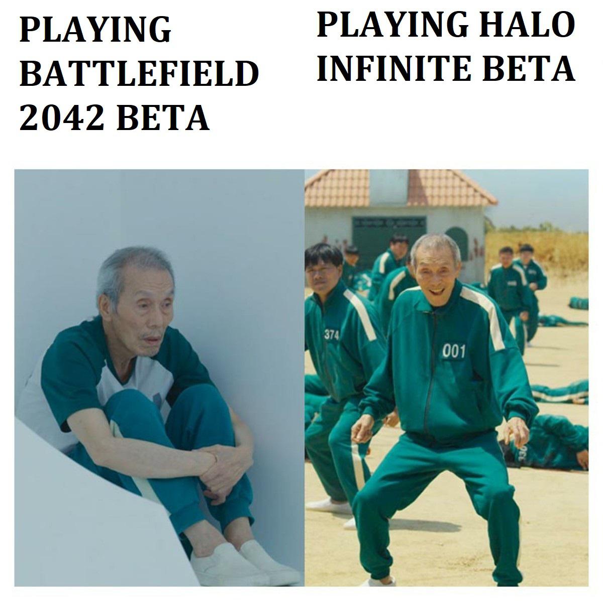 human behavior - Playing Battlefield 2042 Beta Playing Halo Infinite Beta 374 001