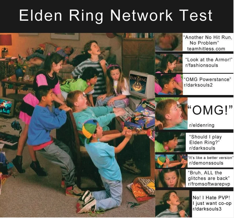 funny gaming memes  - software catalog fall 1991 - Elden Ring Network Test
