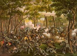 During the Battle of the Wilderness, one Union and one Confederate soldier ended up hiding together in the same gully. Naturally, they tried to take each other prisoner, which devolved into a bare-knuckle boxing match. Eventually, the fight spilled into the view of the rest of the battle, which promptly halted as both sides stopped firing, so they could get a closer look and cheer on their boy. 