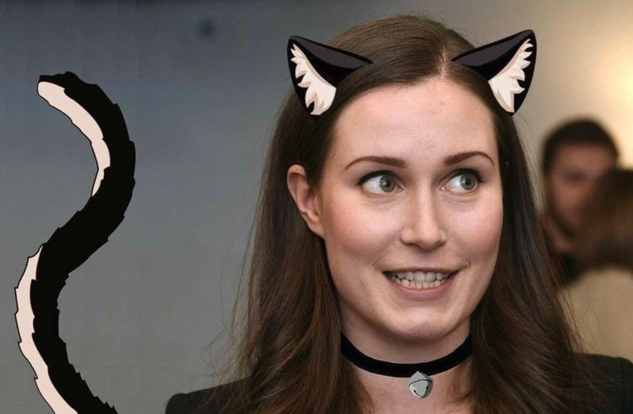 Finnish pm catgirl