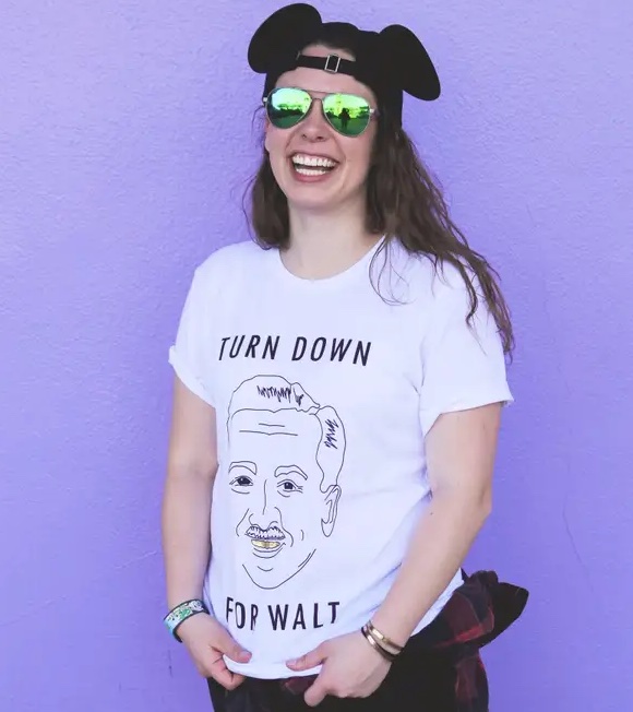 disney adults - t shirt - Turn Down mu For Walt