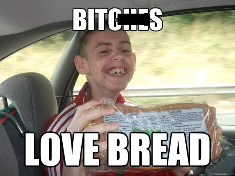 bread memes - love